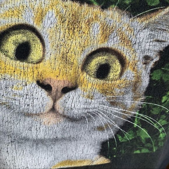 GUC Snapcat Black Tee. CUTE!! - Picture 8 of 10